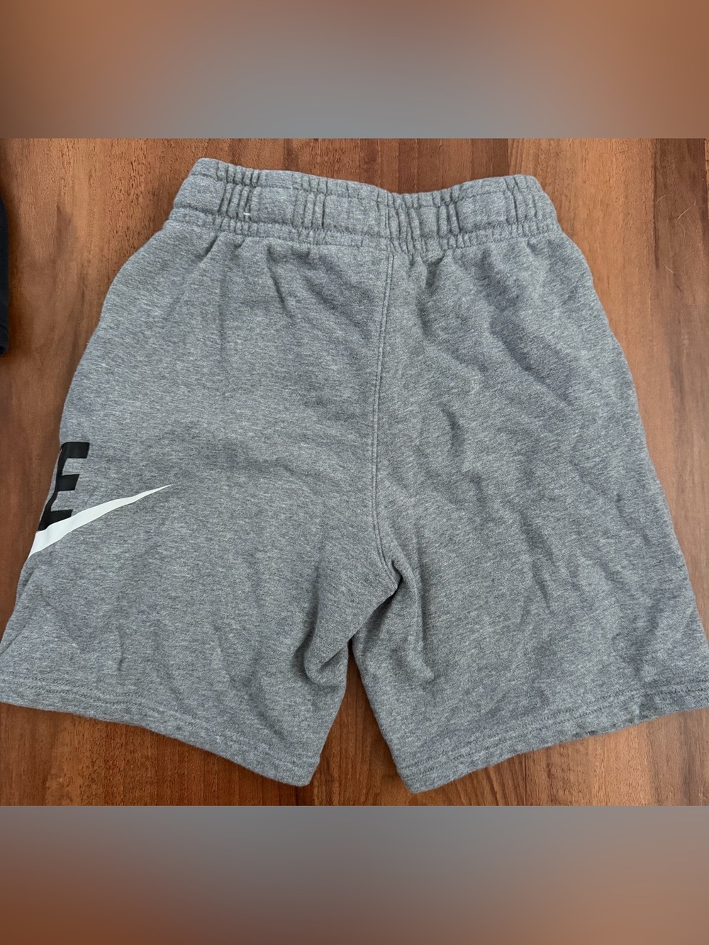 Nike Kids Black & Grey Athletic Shorts - Picture 4 of 7